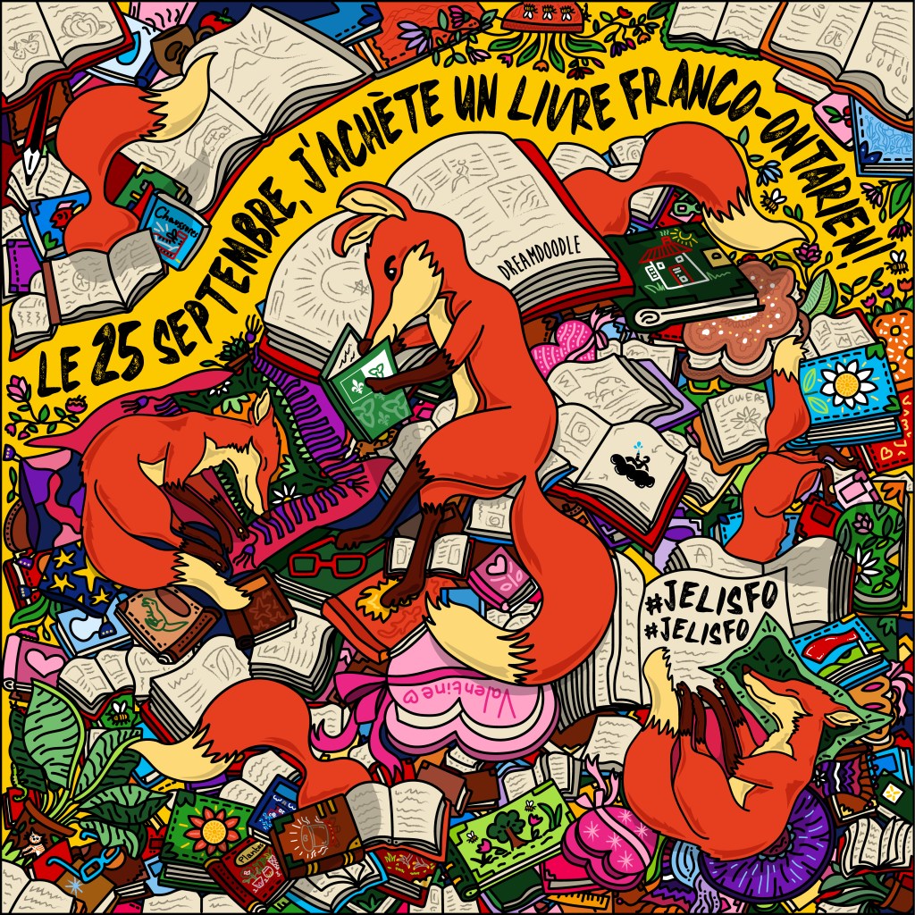 Le 25 septembre, j'achète un livre franco-ontarien #jelisfo