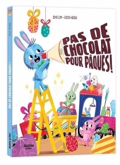 Couverture du livre Pas de chocolat pour Pâques!