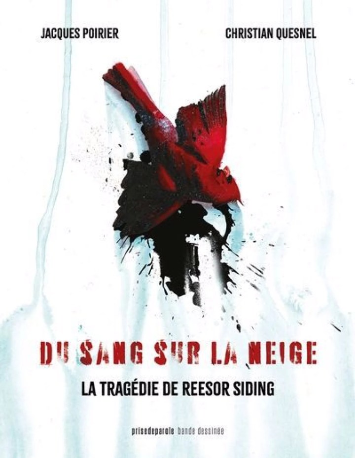 couverture du livre Du sang sur la neige